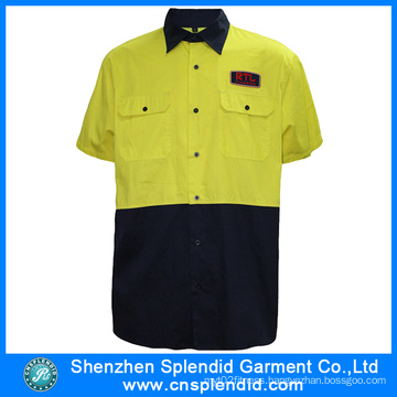 Wholesale China Factory Clothing Men′s Reflective Safety High Vis Shirt